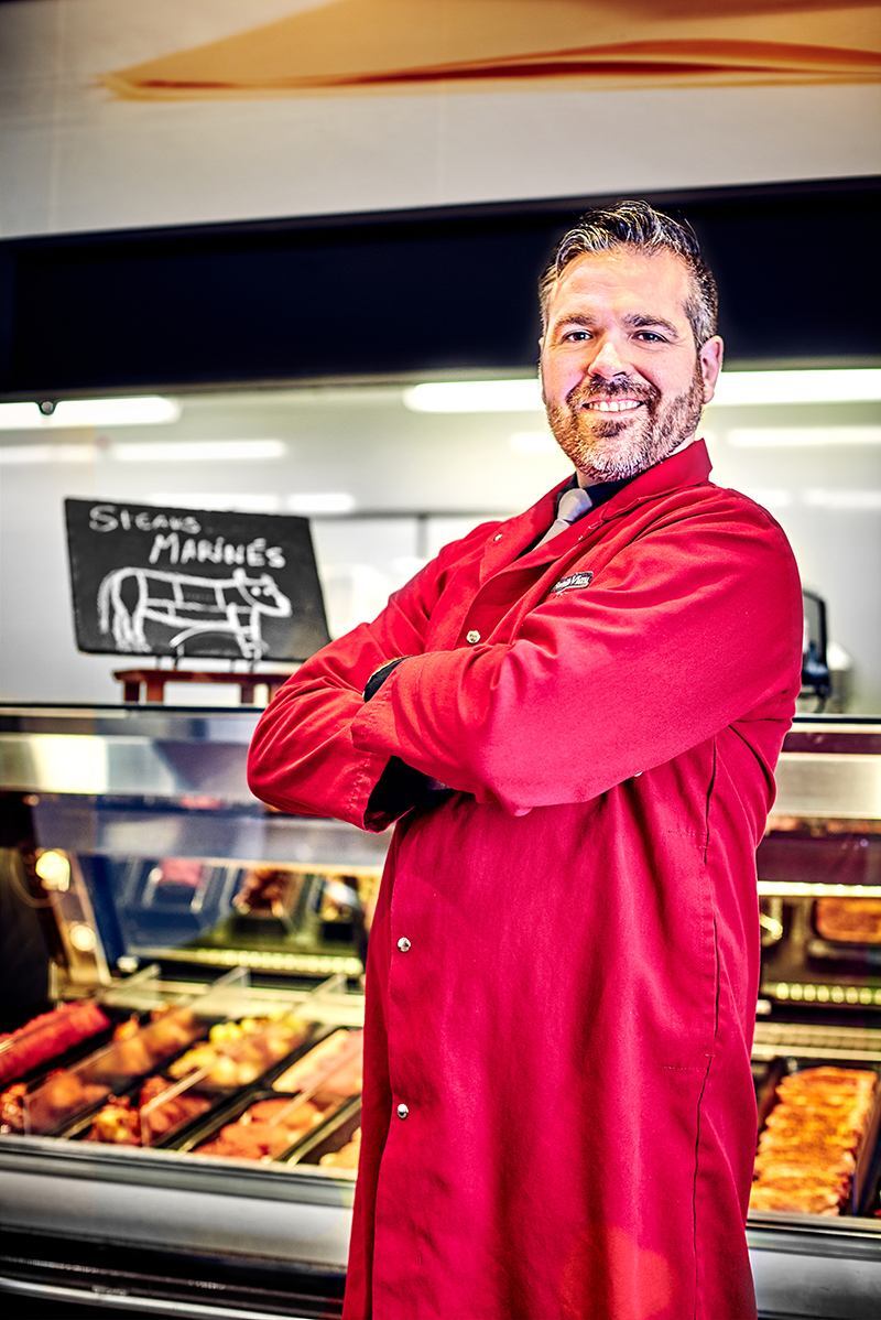 Jonathan, Boucher expert chez IGA.
