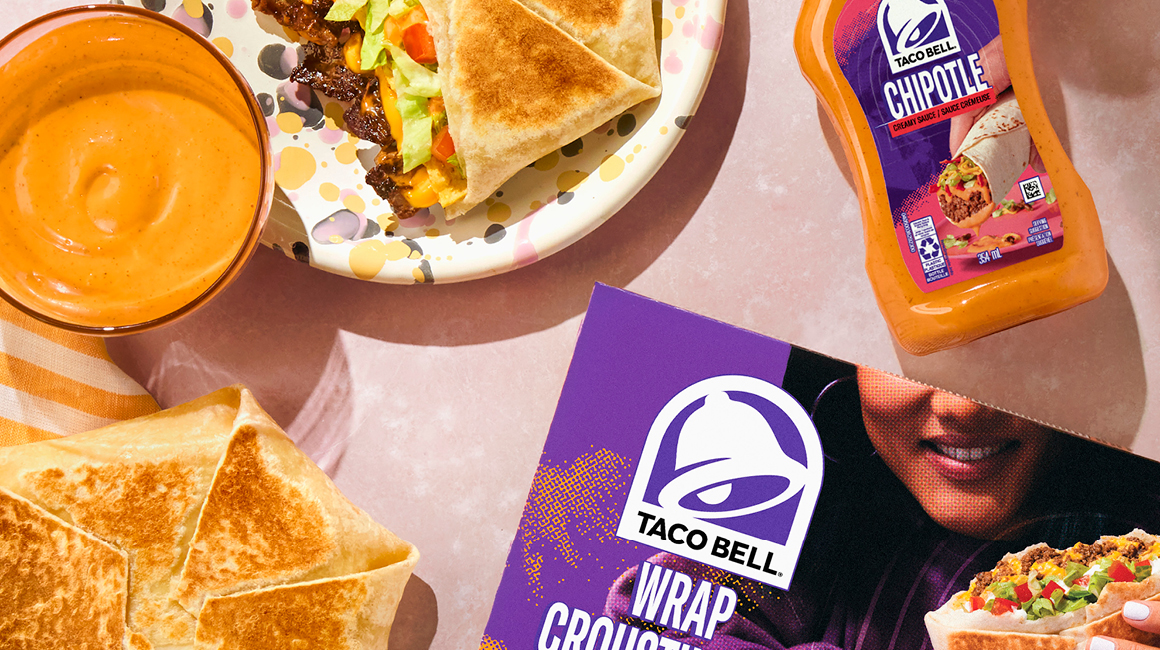 WRAP CROUSTILLANT SUPRÊMEMD au steak à la sauce chipotle 