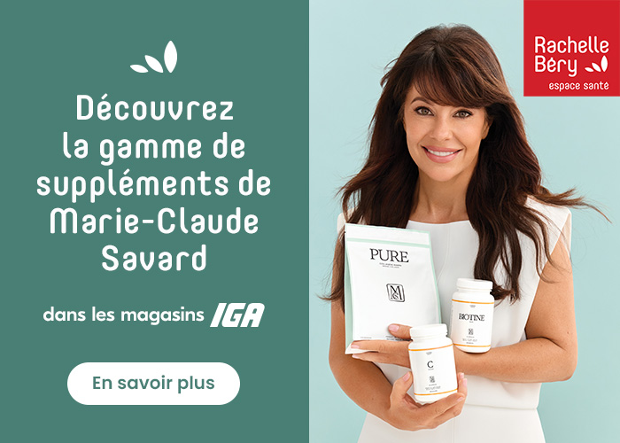 Découvrez la gamme de suppléments de Marie-Claude Savard - En savoir plus