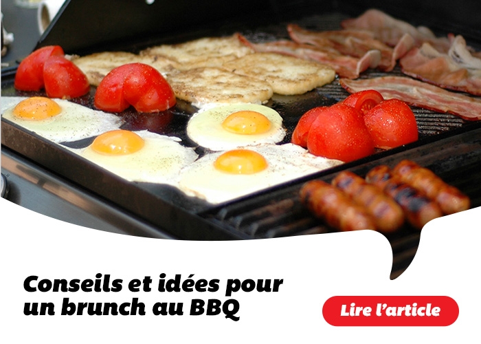 Conseils et idées pour un brunch au BBQ - Lire l'article