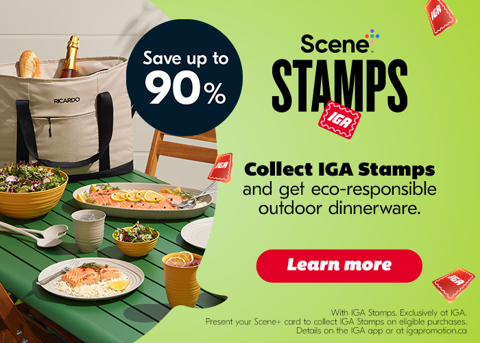 Collect IGA Stamps - Learn more