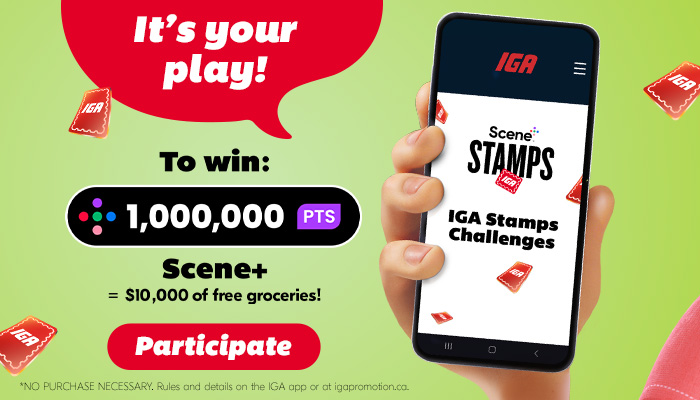 IGA stamps - Participate