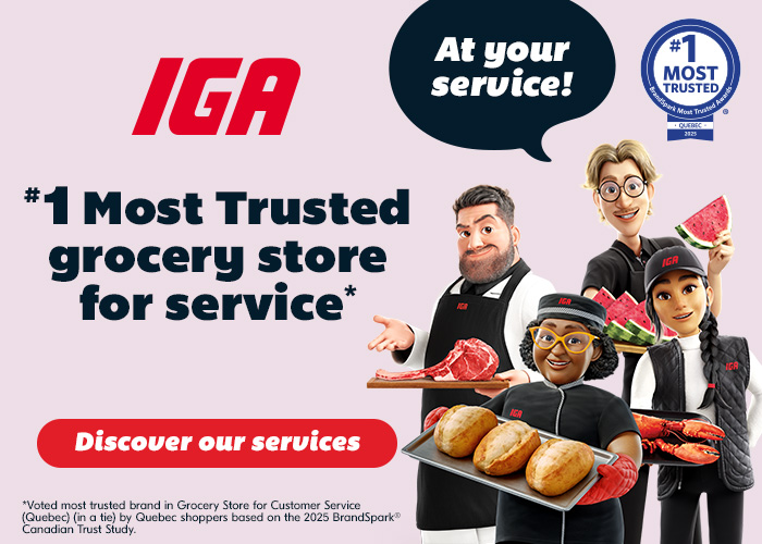#1 Most Trusted grocery store for service - Discover our services
