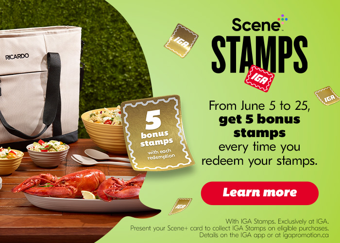 Scene STAMPS IGA - Learn more