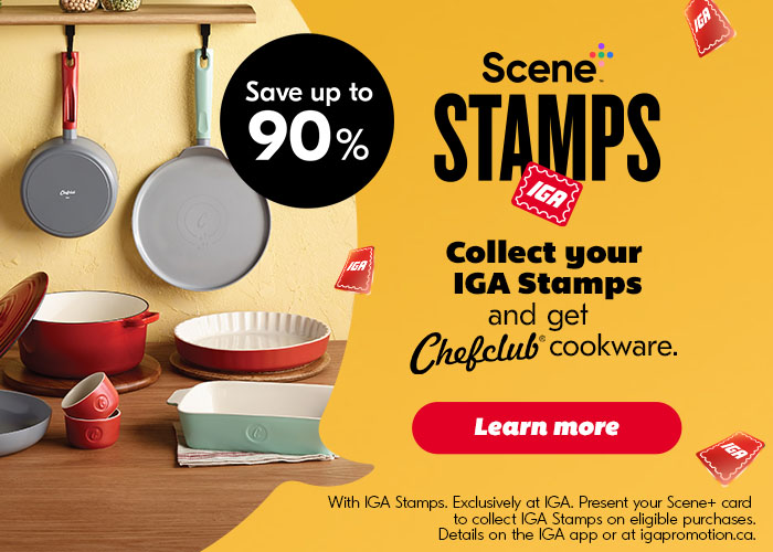 Collect your IGA Stamps - Learn more