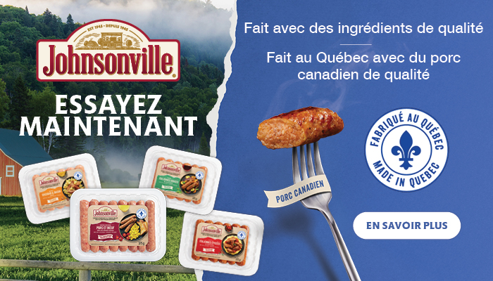 Johnsonville - Fait avec des ingrédients de qualité - Essayez Maintenant