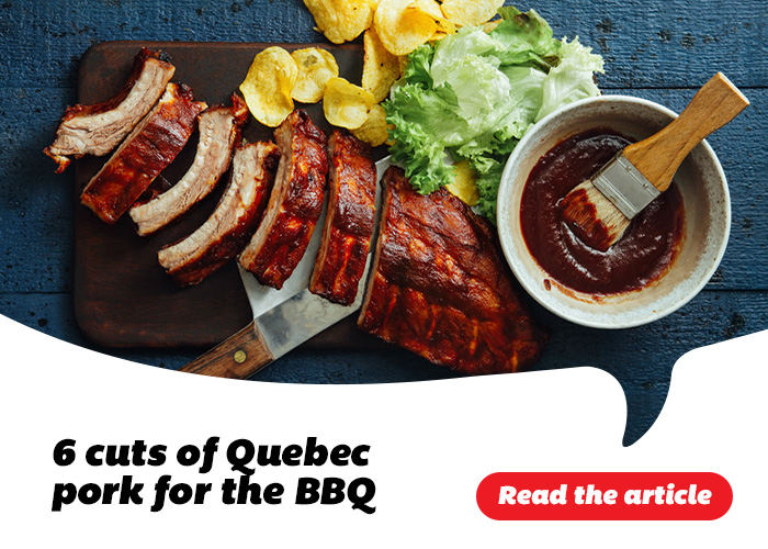 6 cuts of Quebec pork for the BBQ - Read the article