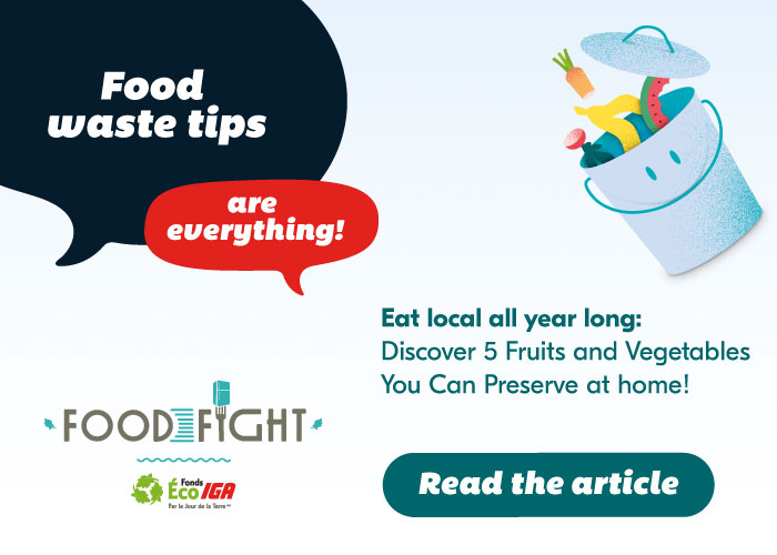 Eat local all year long: Discover 5 Fruits and Vegetables You Can Preserve at home! - Read the article