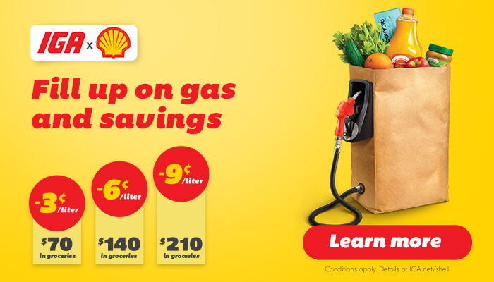 Fill up on gas and savings - Learn more
